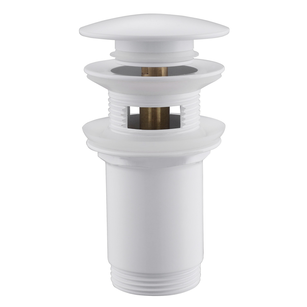Донный клапан Abber click-clack AF0015W (белый)
