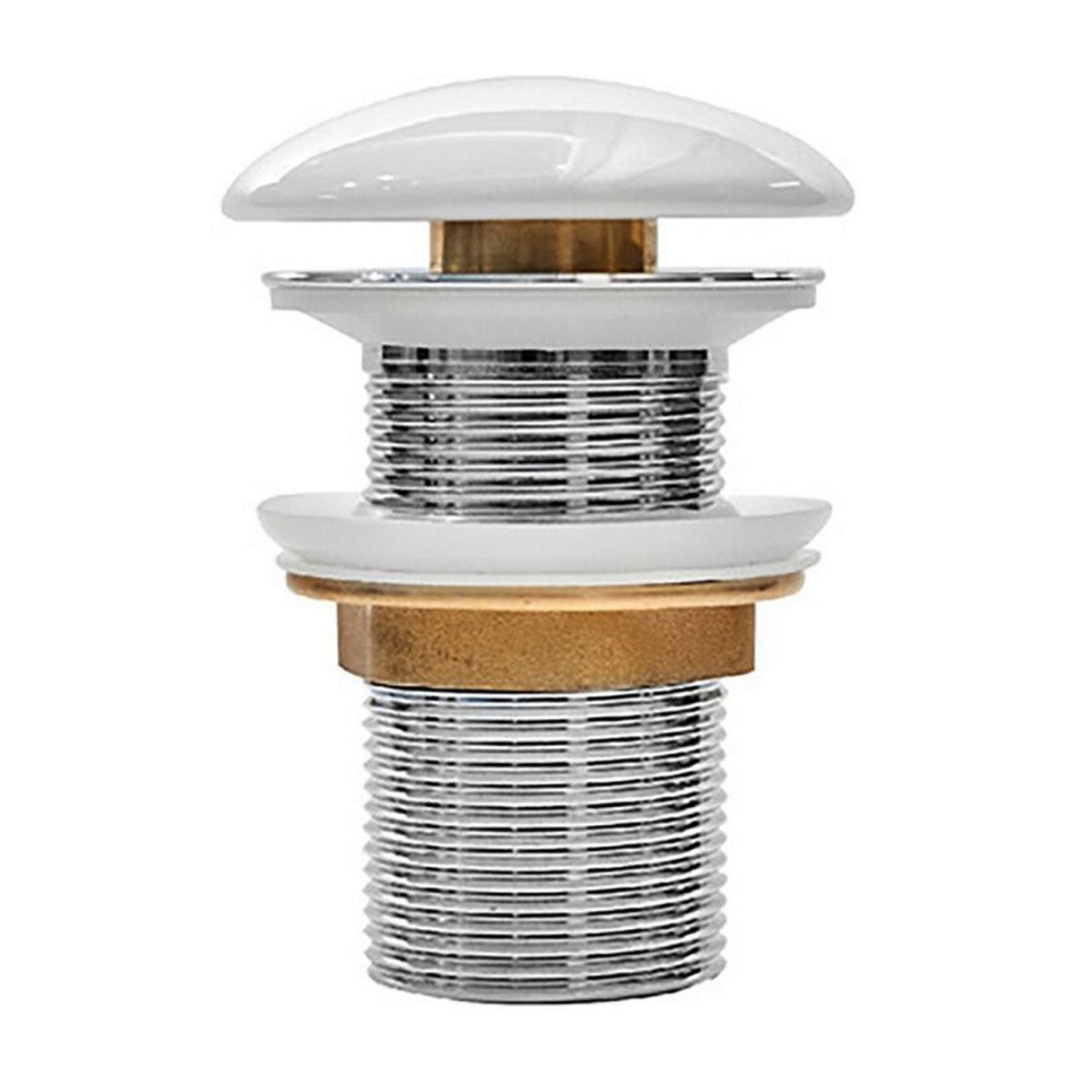Донный клапан Milleau PD1GW/OO (белый) без перелива