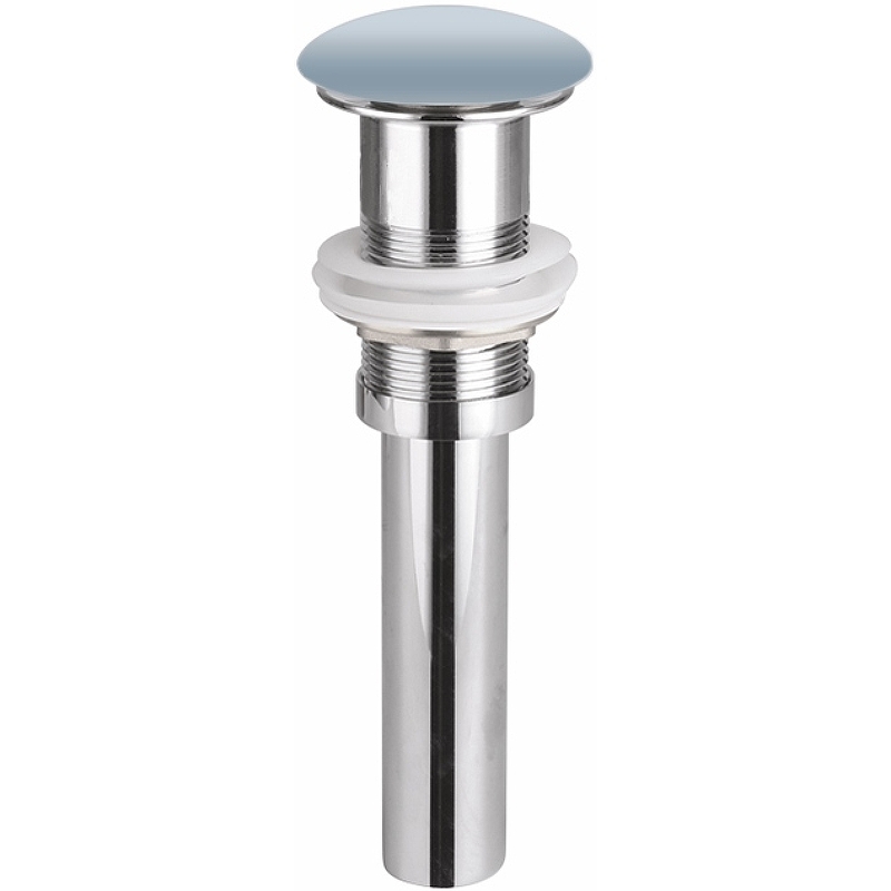 Донный клапан Ceramica Nova click-clack CN2000MHL (серо-голубой матовый)