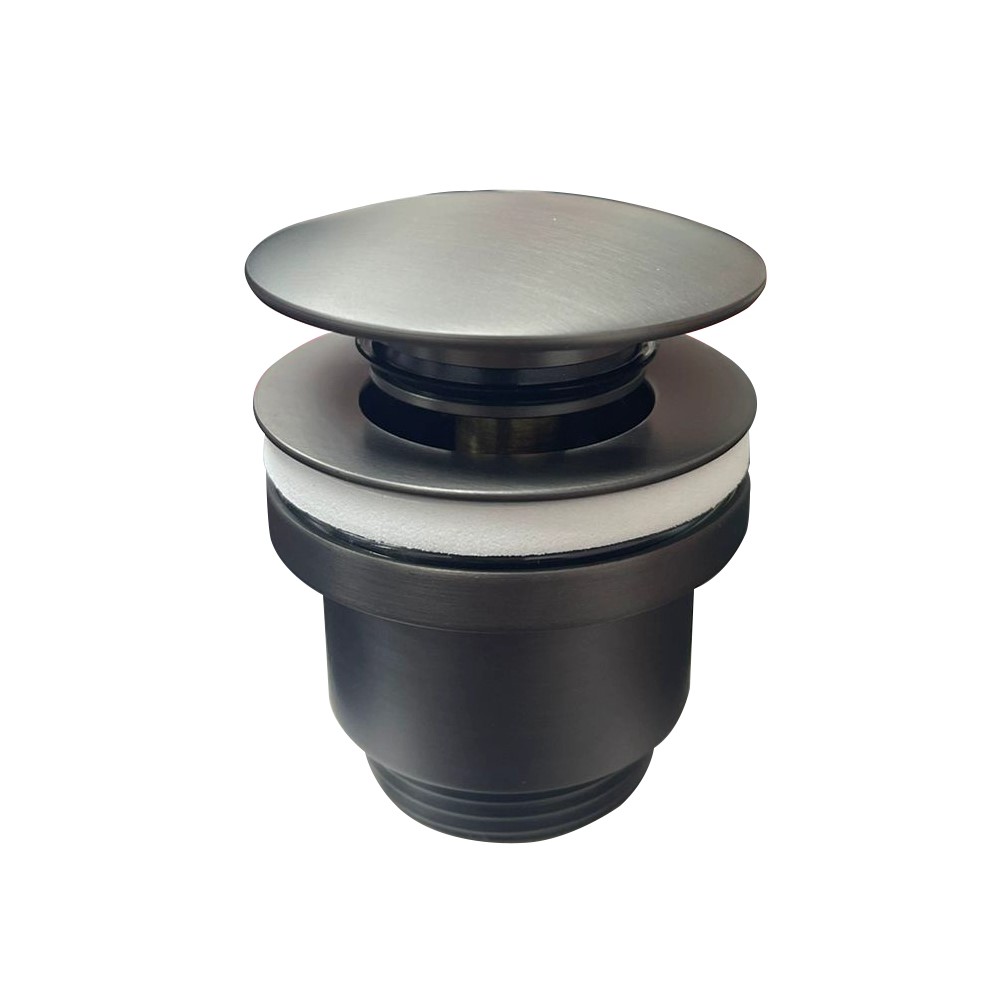 Донный клапан Haiba click-clack HB64-3 (оружейная сталь)