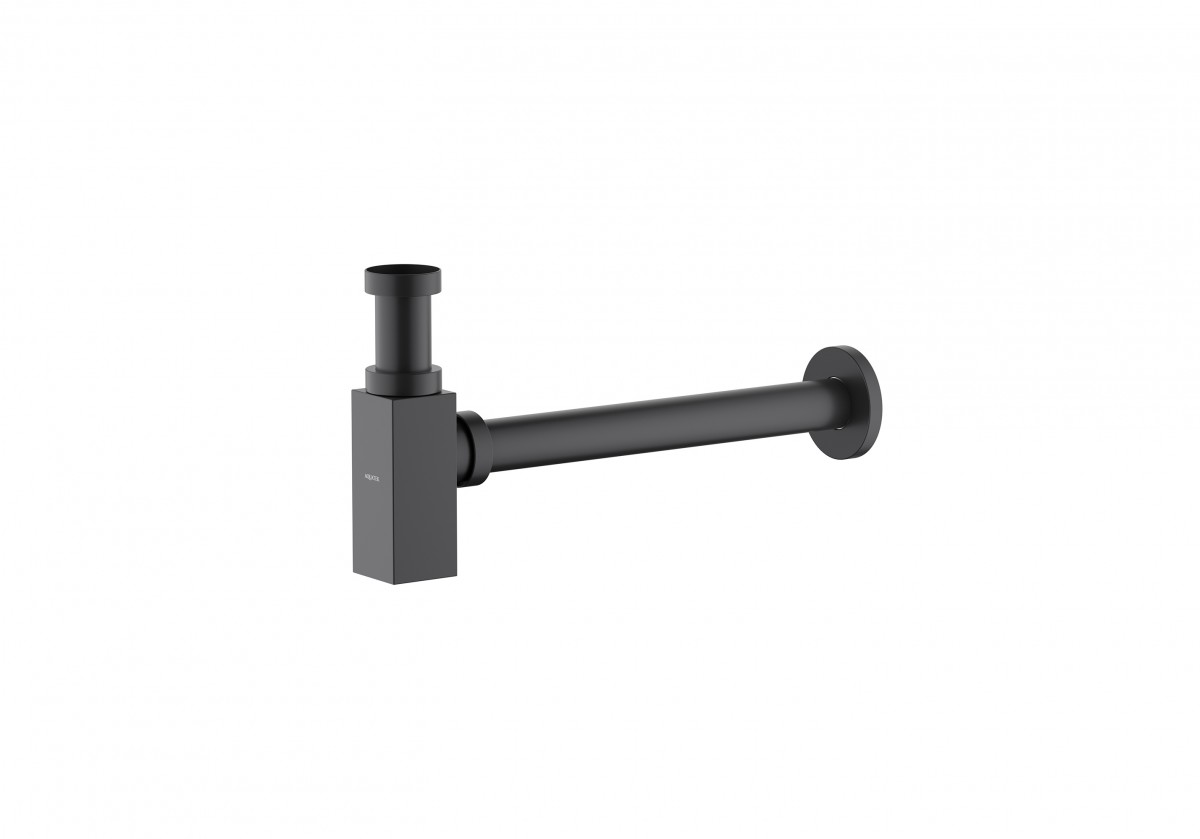 Сифон для раковины Aquatek AQ6013MB (чёрный матовый)