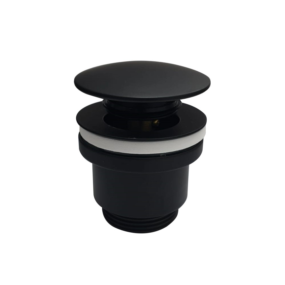 Донный клапан Haiba click-clack HB64-7 (чёрный матовый)