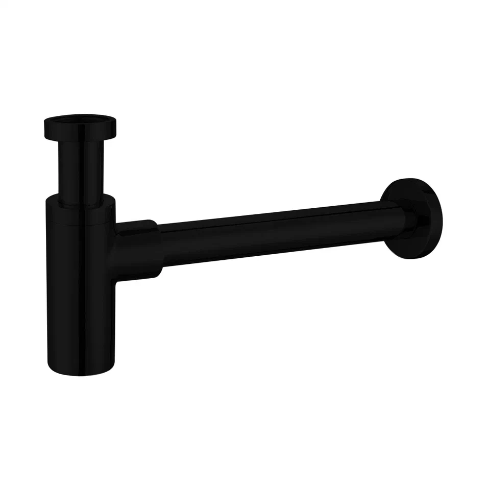 Сифон для раковины Haiba HB80-7 (чёрный матовый)