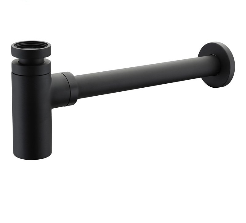 Сифон для раковины Giulini F5109LNO (черный матовый)