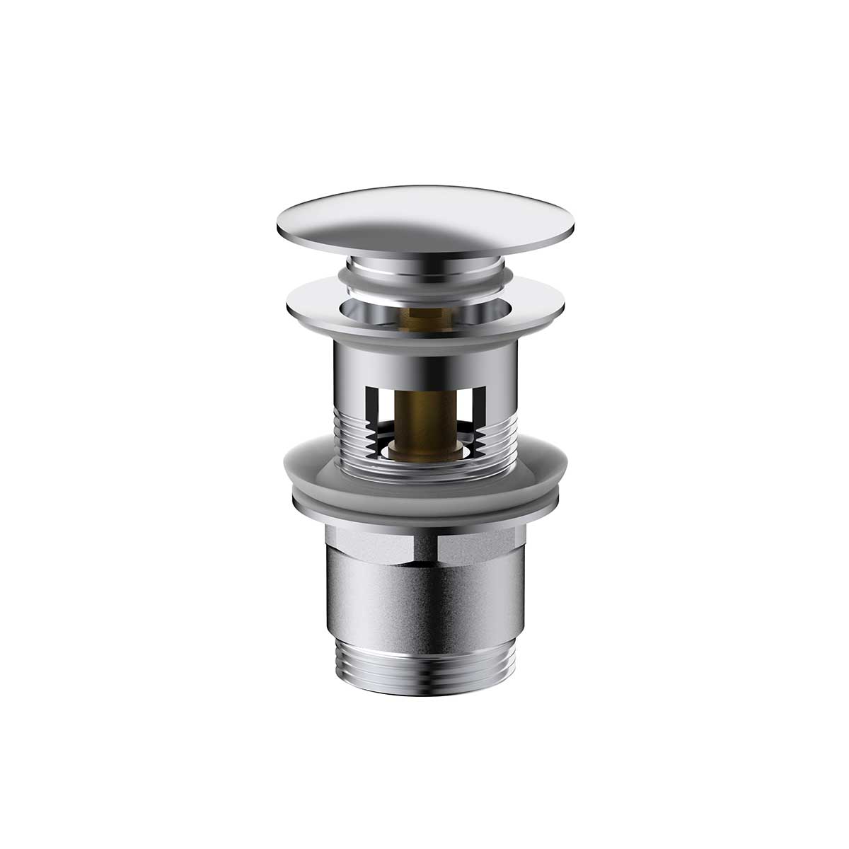 Донный клапан для раковины Vincea DPU-1B01CH (хром)