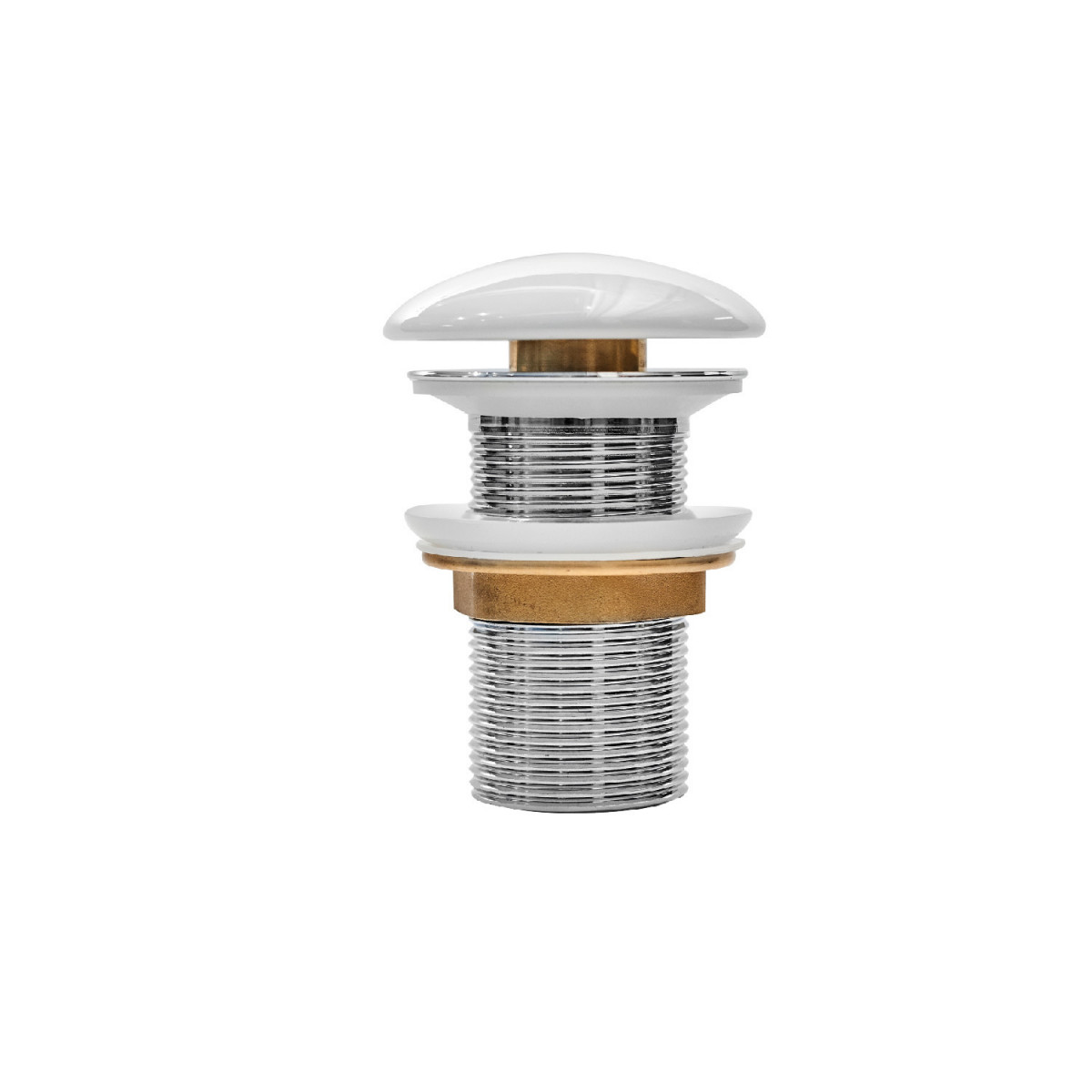 Донный клапан для раковины IDDIS Optima Home OPHWS00i88 (белый)
