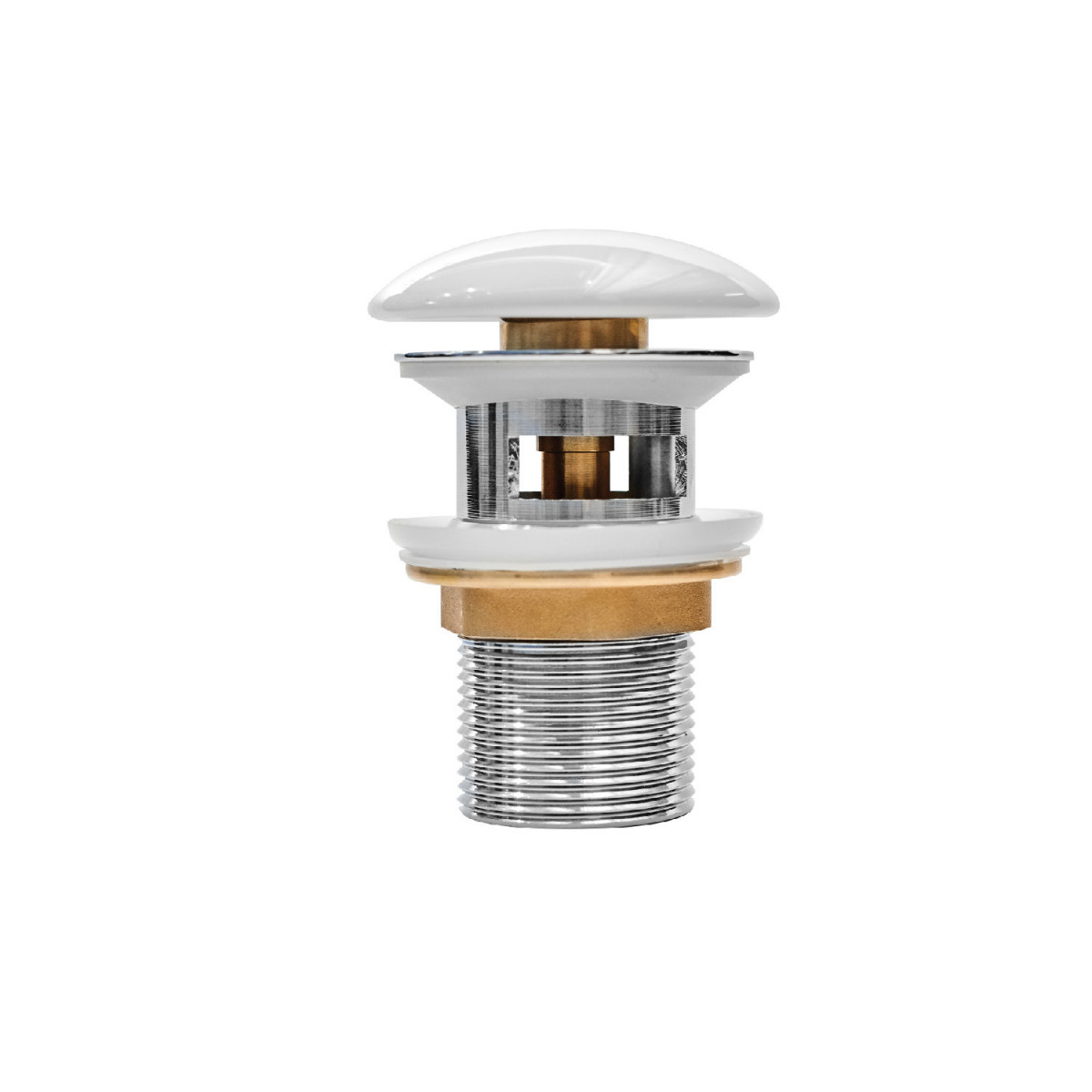 Донный клапан для раковины IDDIS Optima Home OPHWS0Wi88 (белый)