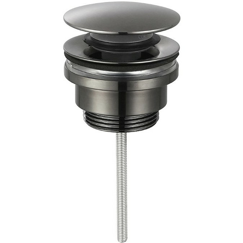 Донный клапан AQUAme AQM7003GM (оружейная сталь)