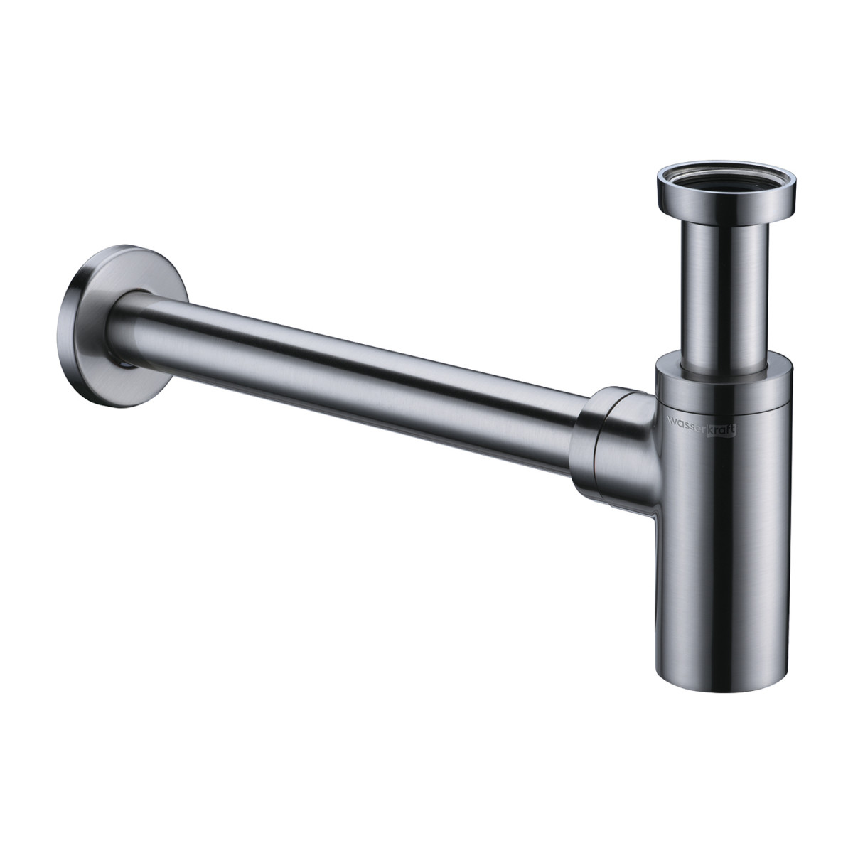 Сифон для раковины WasserKRAFT A093 (никель)