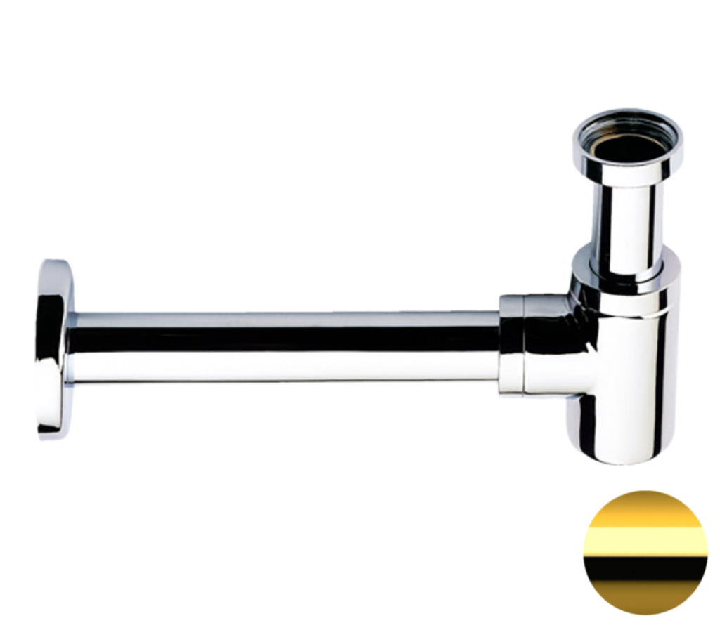 Сифон для раковины Remer 958BDO (золото)