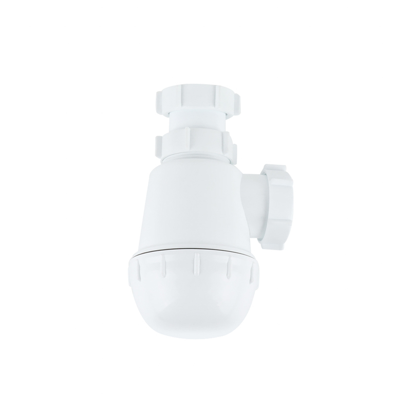 Сифон бутылочный для раковины IDDIS Optima Home 900A000010VD (белый)