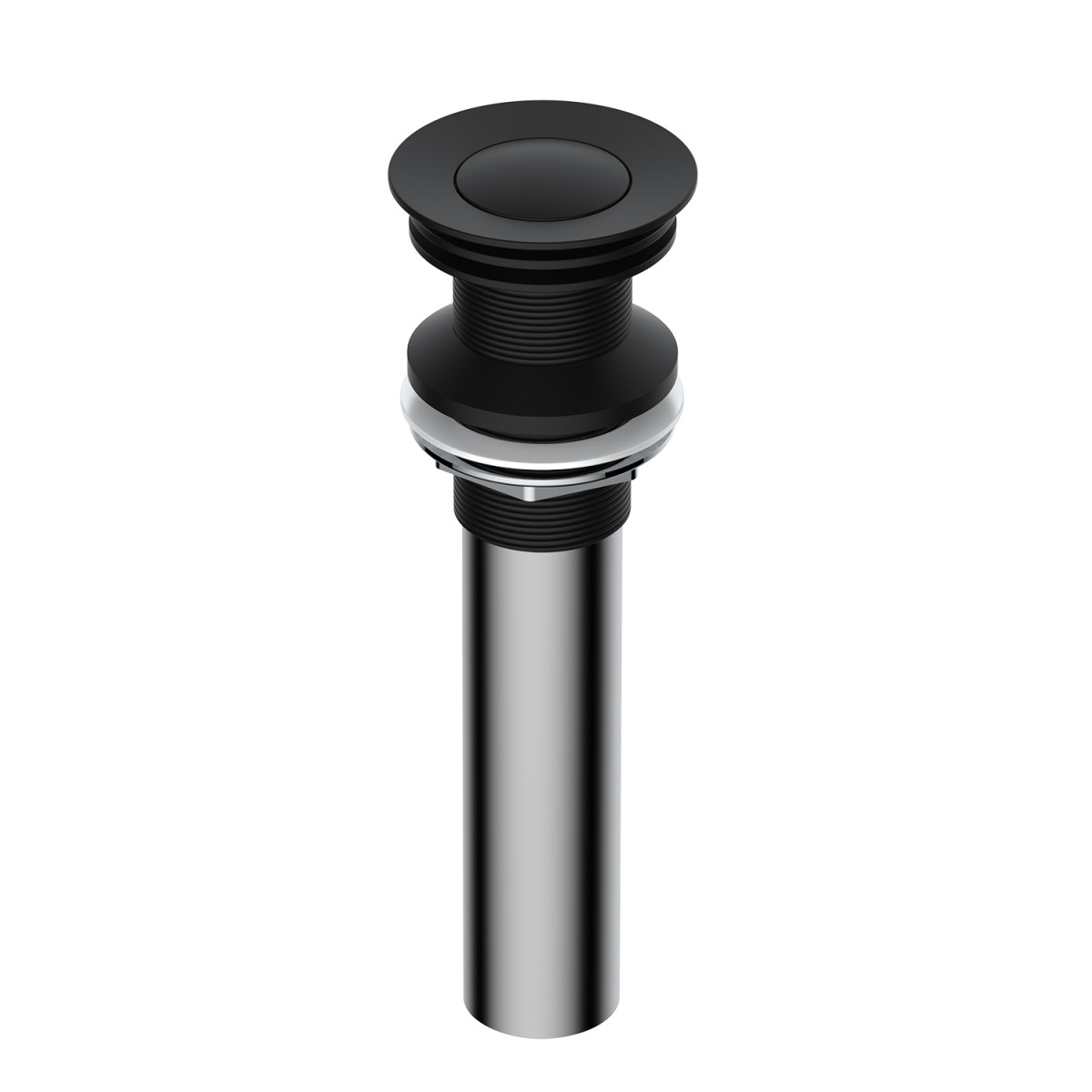 Донный клапан для раковины WasserKRAFT A250 (чёрный матовый)