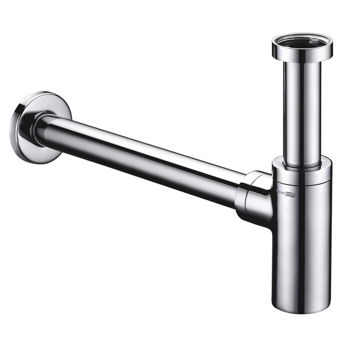 Сифон для раковины WasserKRAFT A070 (хром)