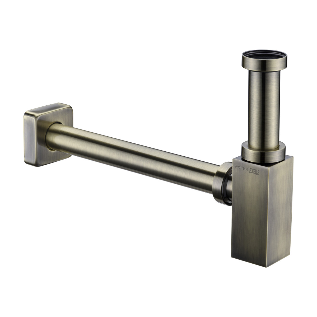 Сифон для раковины WasserKRAFT A096 (бронза светлая)