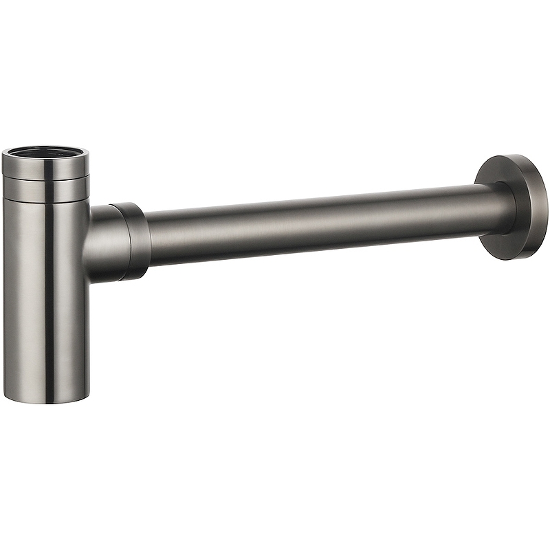 Сифон для раковины AQUAme AQM7010GM (оружейная сталь)