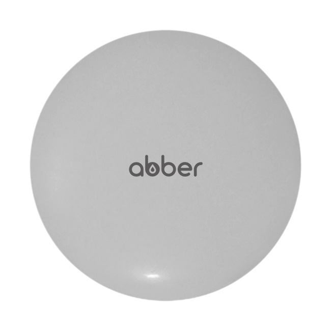 Накладка для донного клапана Abber Bequem AC0014MLG (светло-серый матовый)