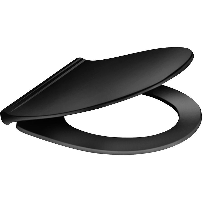 Крышка-сиденье для унитаза Berges Real slim SO Black 010403 (чёрный) soft close