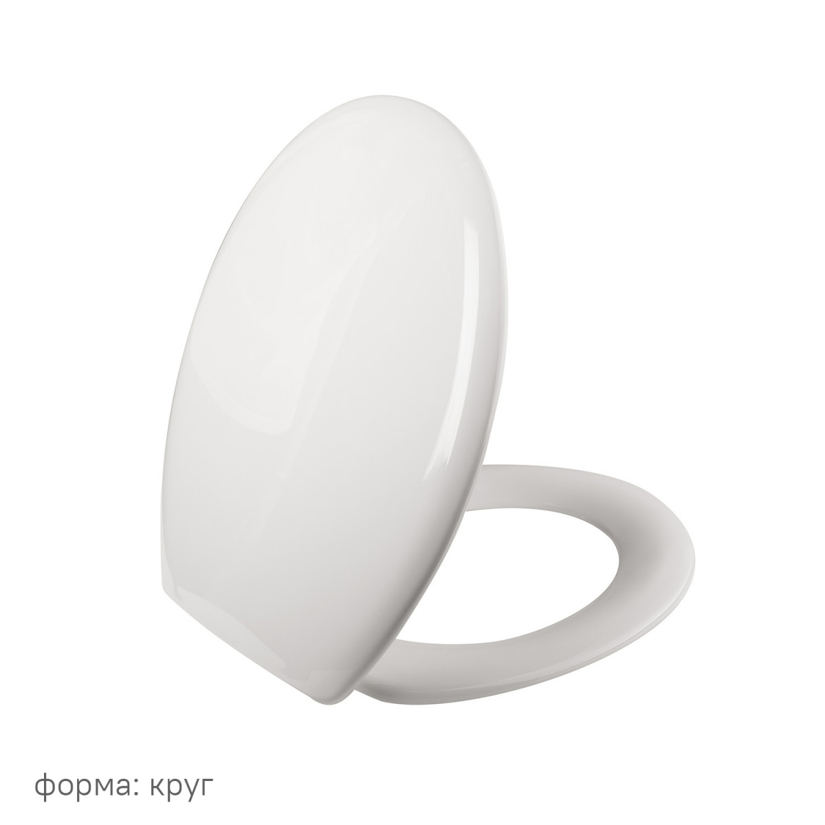 Крышка-сиденье для унитаза IDDIS Optima Home ID 01 061.1 bel (белый)