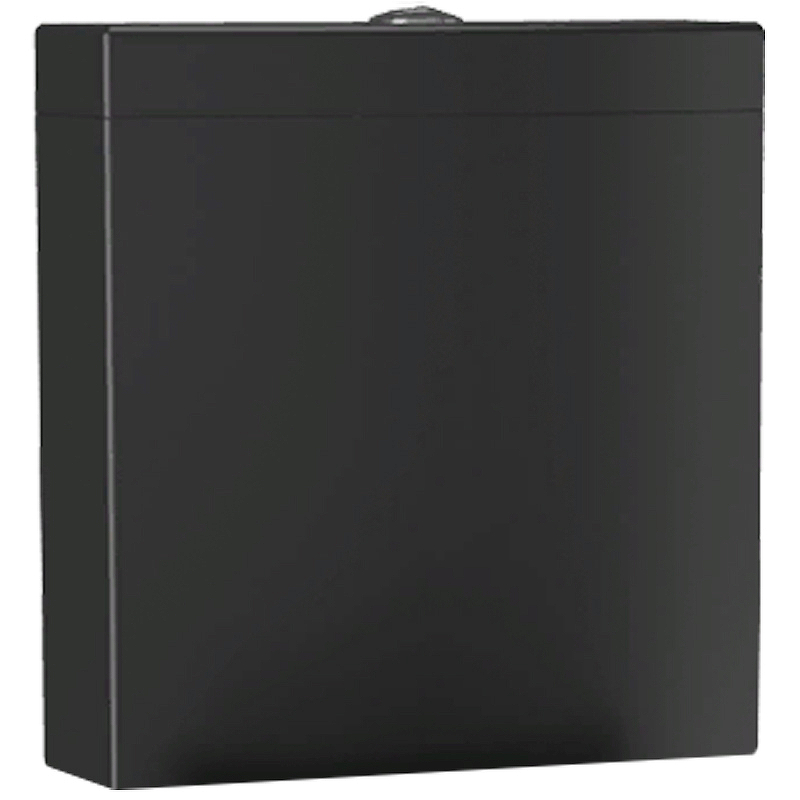 Бачок для унитаза Creavit Lara LR410-00SM00E-0000 (чёрный матовый)