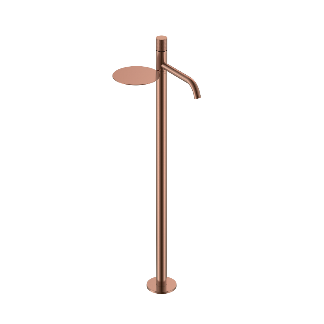 Смеситель напольный для ванны Boheme Stick 120-CB.2 (брашированная бронза)