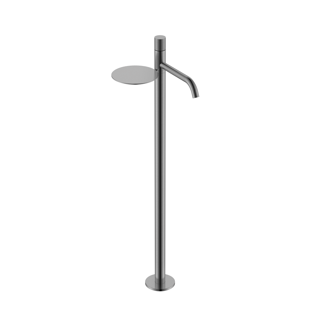 Смеситель напольный для ванны Boheme Stick 120-GM.2 (графит)