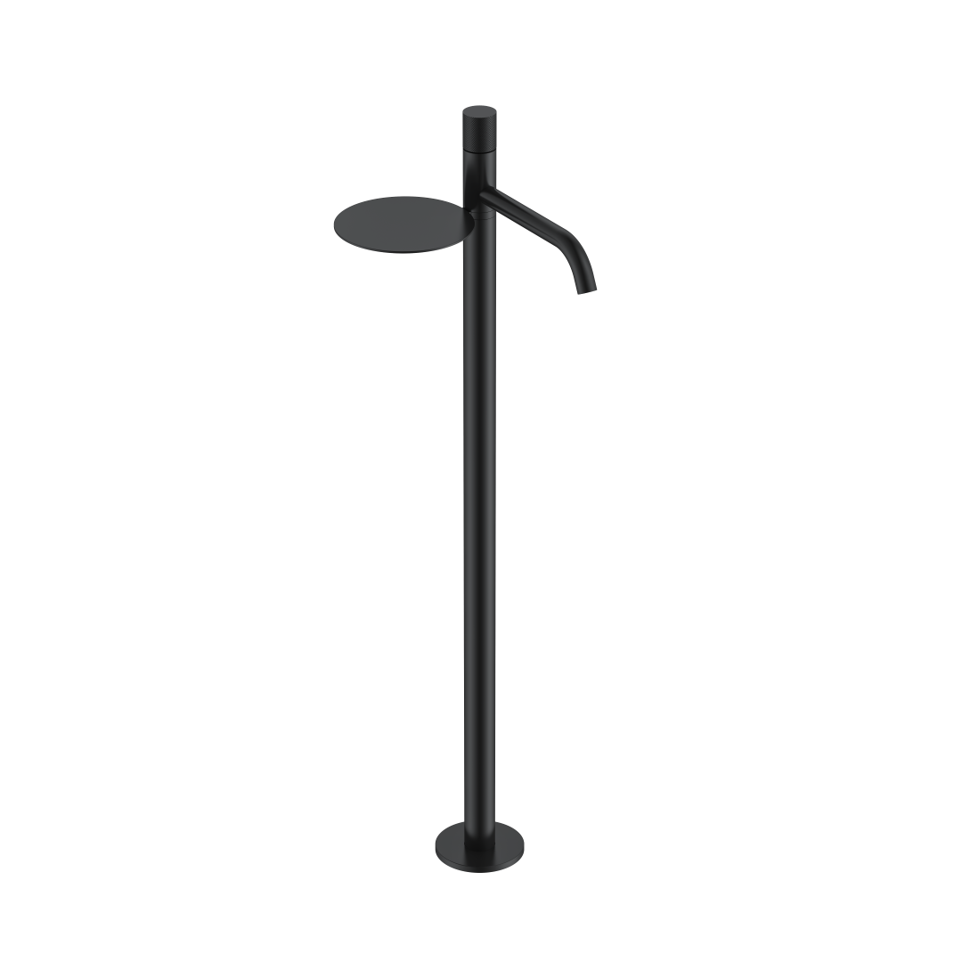 Смеситель напольный для ванны Boheme Stick 120-BB.2 (чёрный)