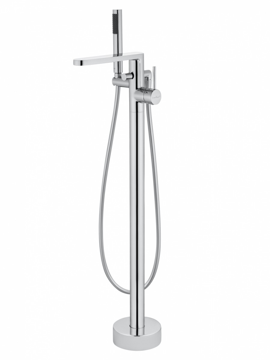 Смеситель напольный для ванны Wonzon & Woghand STICK WW-88649901-CR (хром)