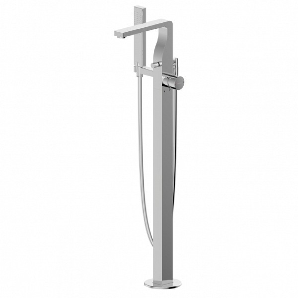 Смеситель напольный Bravat Arc F66061C-B3-ENG  (хром)