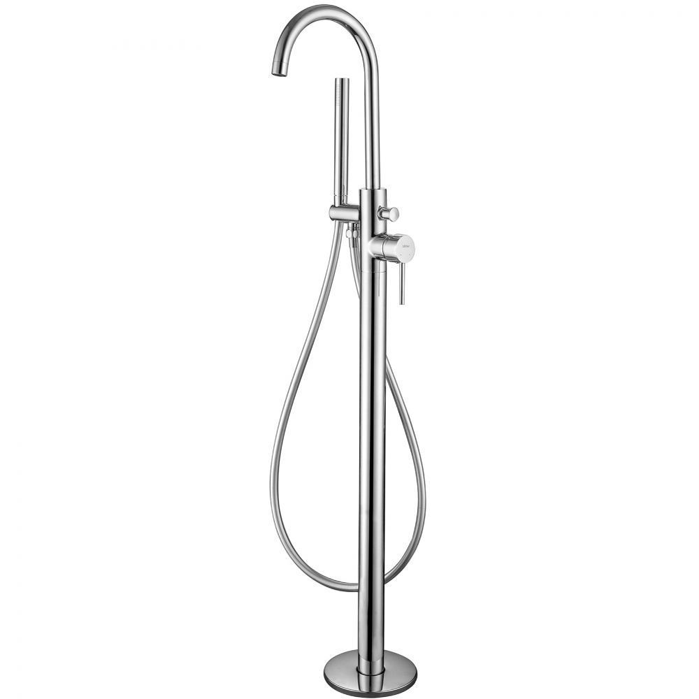 Смеситель напольный для ванны Abber Wasser Kreis AF8115 (хром)