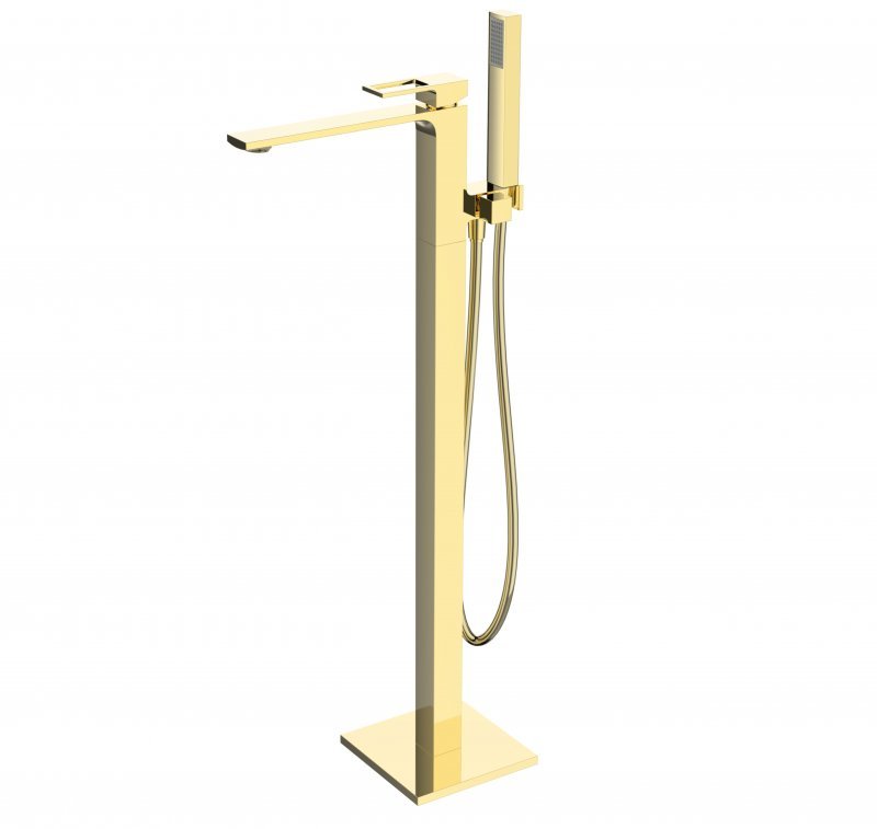 Напольный смеситель BelBagno LUCE LUC-FMT-ORO (золото)