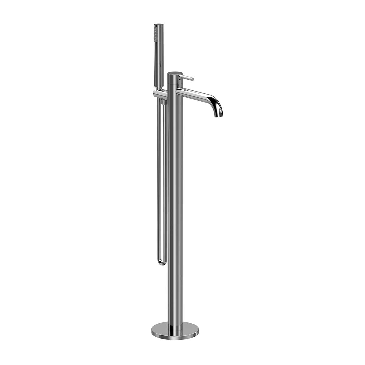 Смеситель напольный Vincea Desire VTF-1DCH (хром)