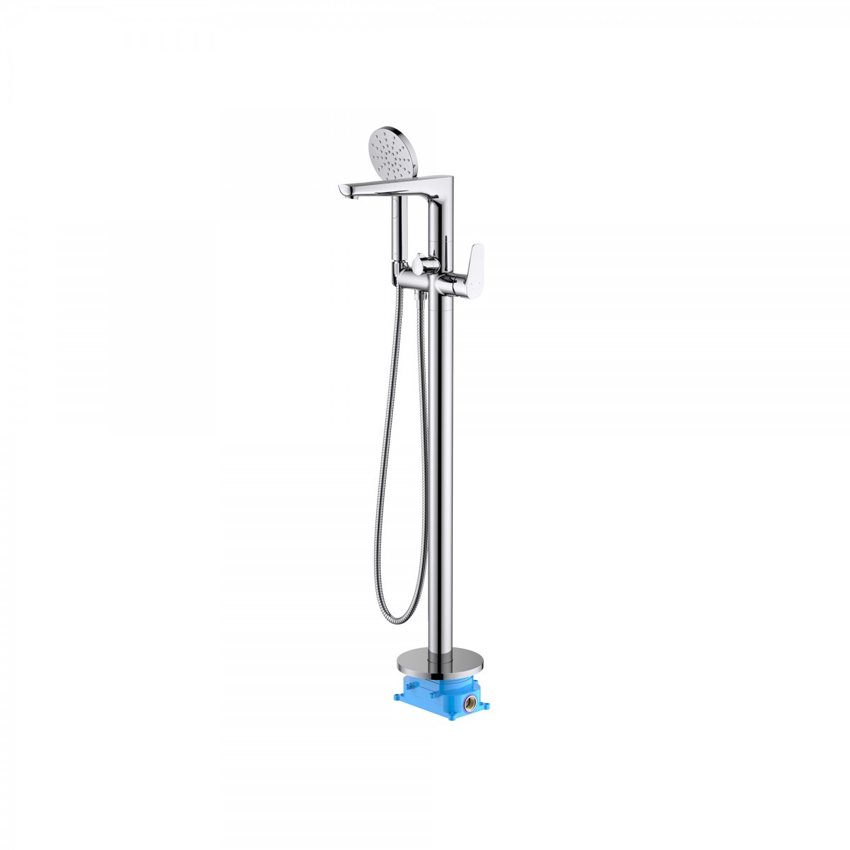 Смеситель напольный для ванны Aquatek Бетта AQ1145CR (хром)