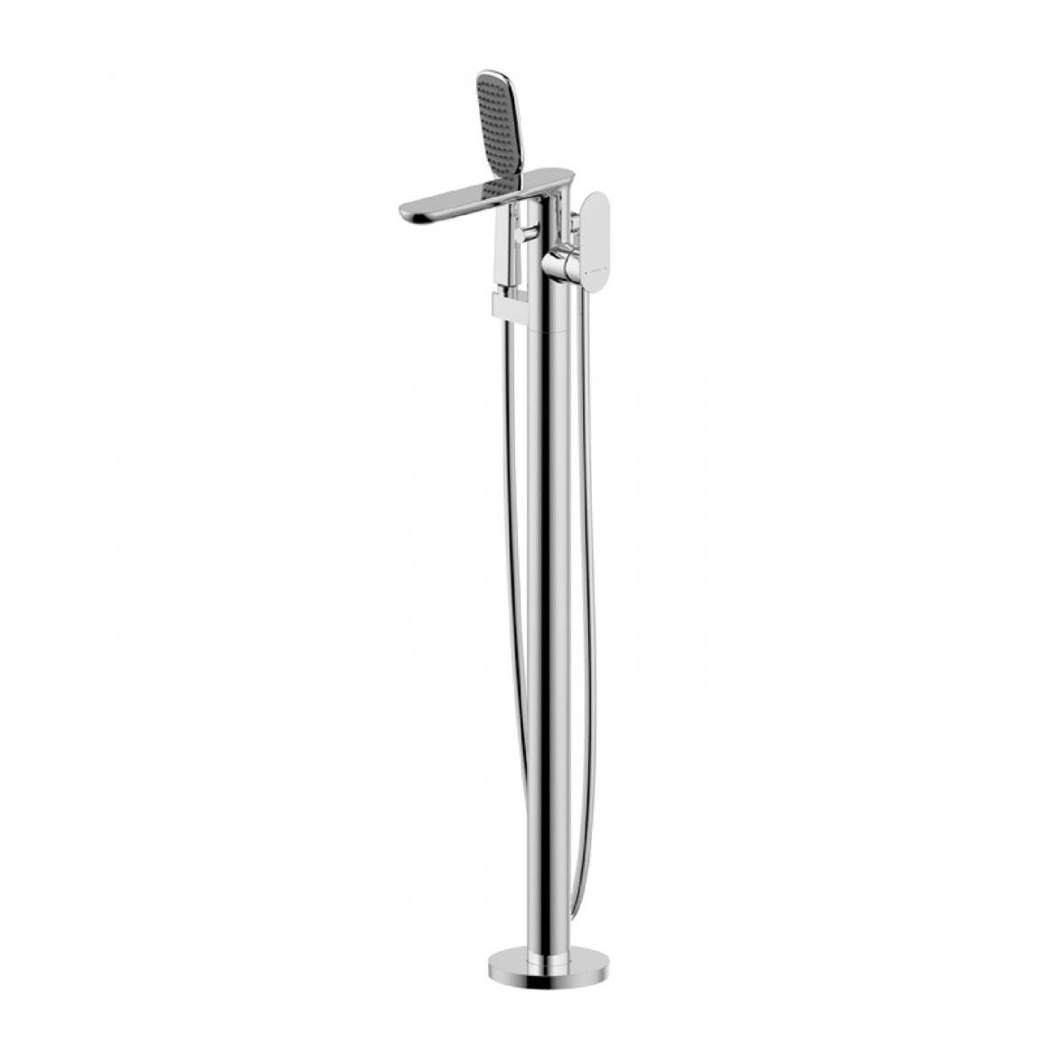 Смеситель напольный Bravat Gina F665104C-B3-ENG (хром)