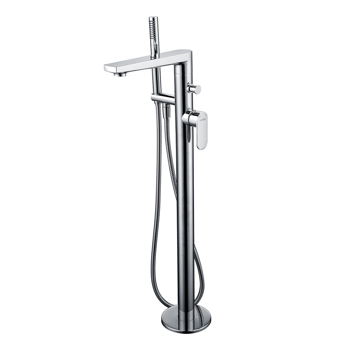 Смеситель напольный WasserKRAFT Dinkel 5821 (хром)