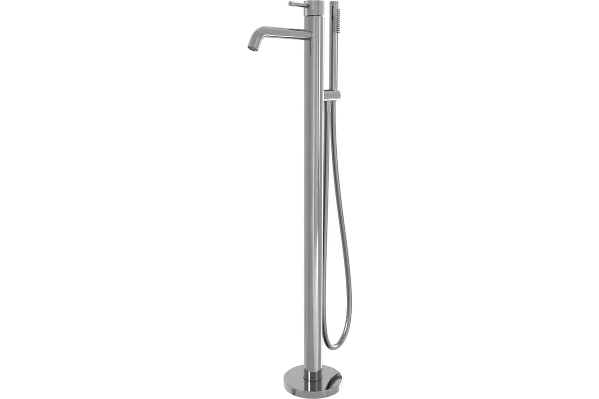 Смеситель напольный для ванны с душем Milleau Tissage ML0500BK.BD-CR (хром)