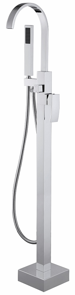 Смеситель напольный Abber Wasserfall AF8615 (хром)