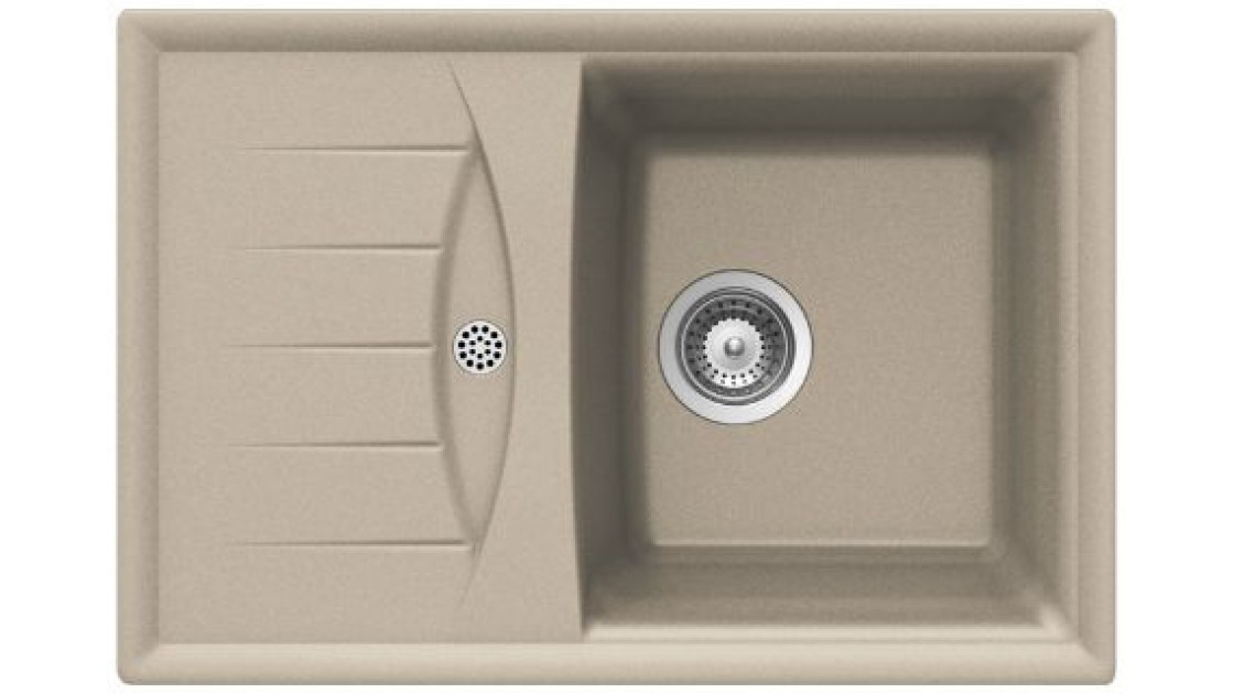Кухонная мойка Schock Genius 45D Small (Genius D-100S) Лунный камень 700258