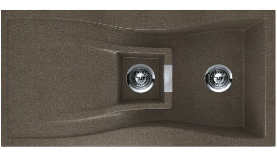 Кухонная мойка Schock Waterfall 60D (Waterfall D-150) Бронза 700109