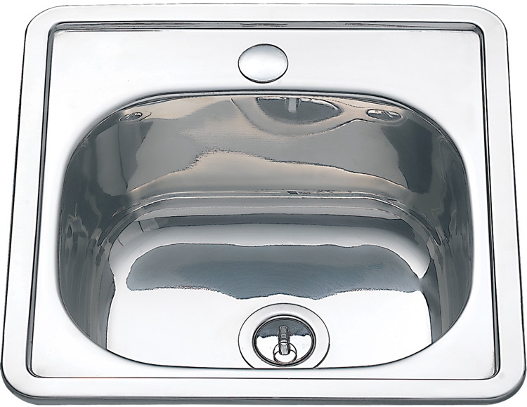 Мойка кухонная Melana 3838 380*380 мм (нержавеющая сталь) 022 t *15