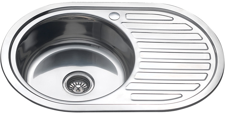 Мойка кухонная Melana  7750 U N 770*500 мм  (нержавеющая сталь) 122 N*15