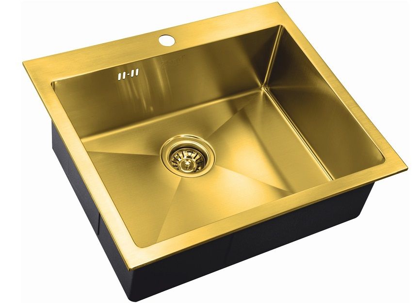 Мойка кухонная Zorg SZR-5951 BRONZE 590*510 мм (бронза)