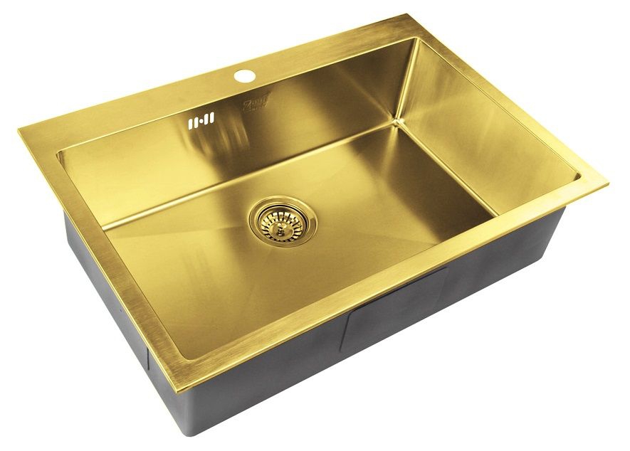 Мойка кухонная Zorg SZR-7551 BRONZE 750*510 мм (бронза)