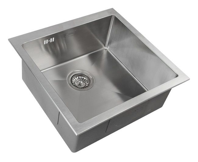 Мойка кухонная Zorg R 4444 440*440 мм (сталь)