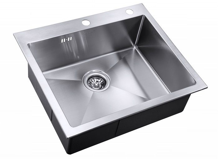 Мойка кухонная Zorg R 5951 590*510 мм (сталь)