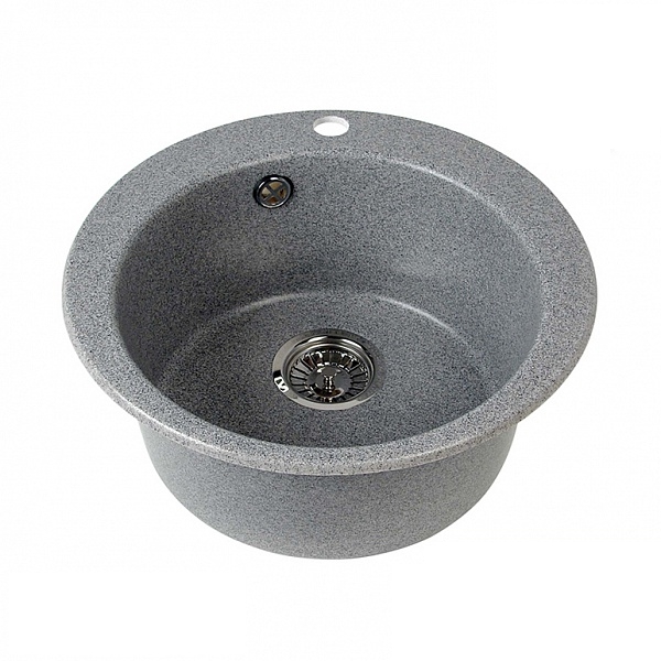 Мойка кухонная Aquaton Иверия 48 480*480 мм (серый)