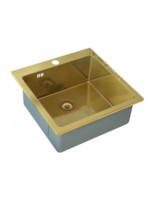 Мойка кухонная Zorg SZR-51 BRONZE 510*510 мм (бронза)