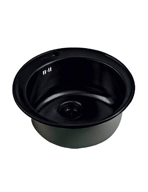 Мойка кухонная Zorg SZR-510/205 GRAFIT 510*510 мм (графит)
