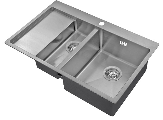 Мойка кухонная Zorg R 5178-2-R 780*510 мм R (сталь)