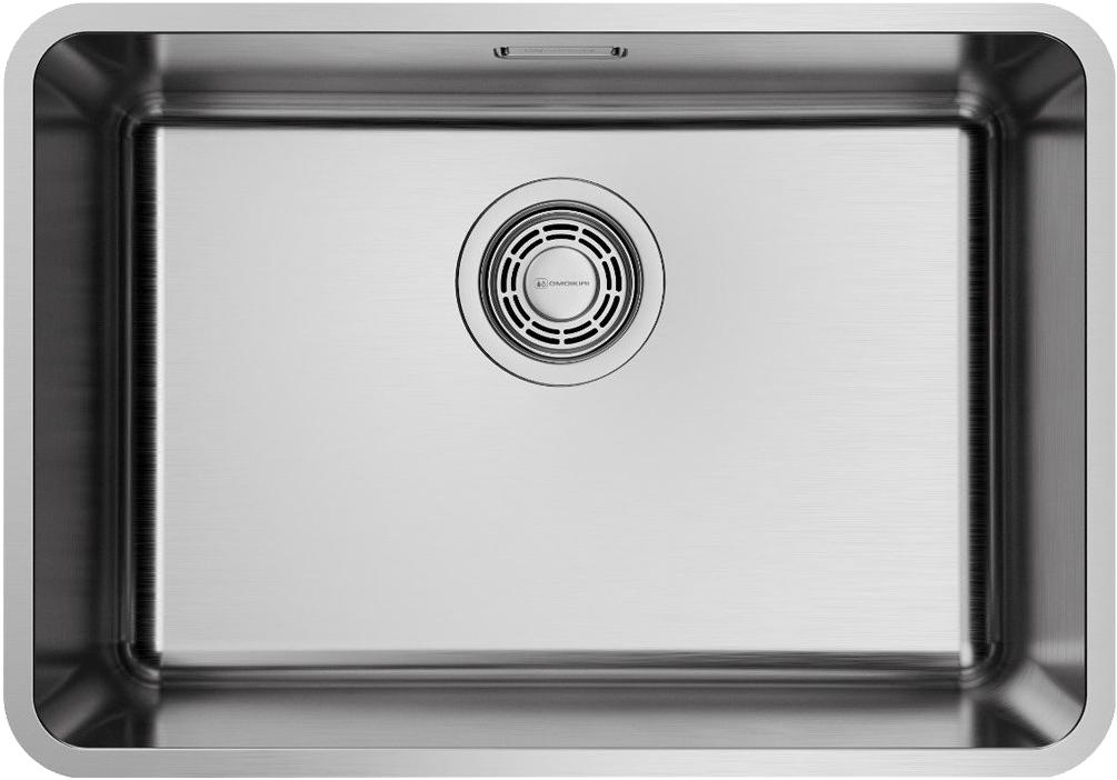 Кухонная мойка Omoikiri Omi 53-U/I Ultra Mini IN 4997405 530*370 мм (нержавеющая сталь)