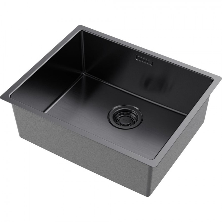 Кухонная мойка Omoikiri Tadzava 54-U/I ULTRA GM 4993267 540*440 мм (вороненая сталь)